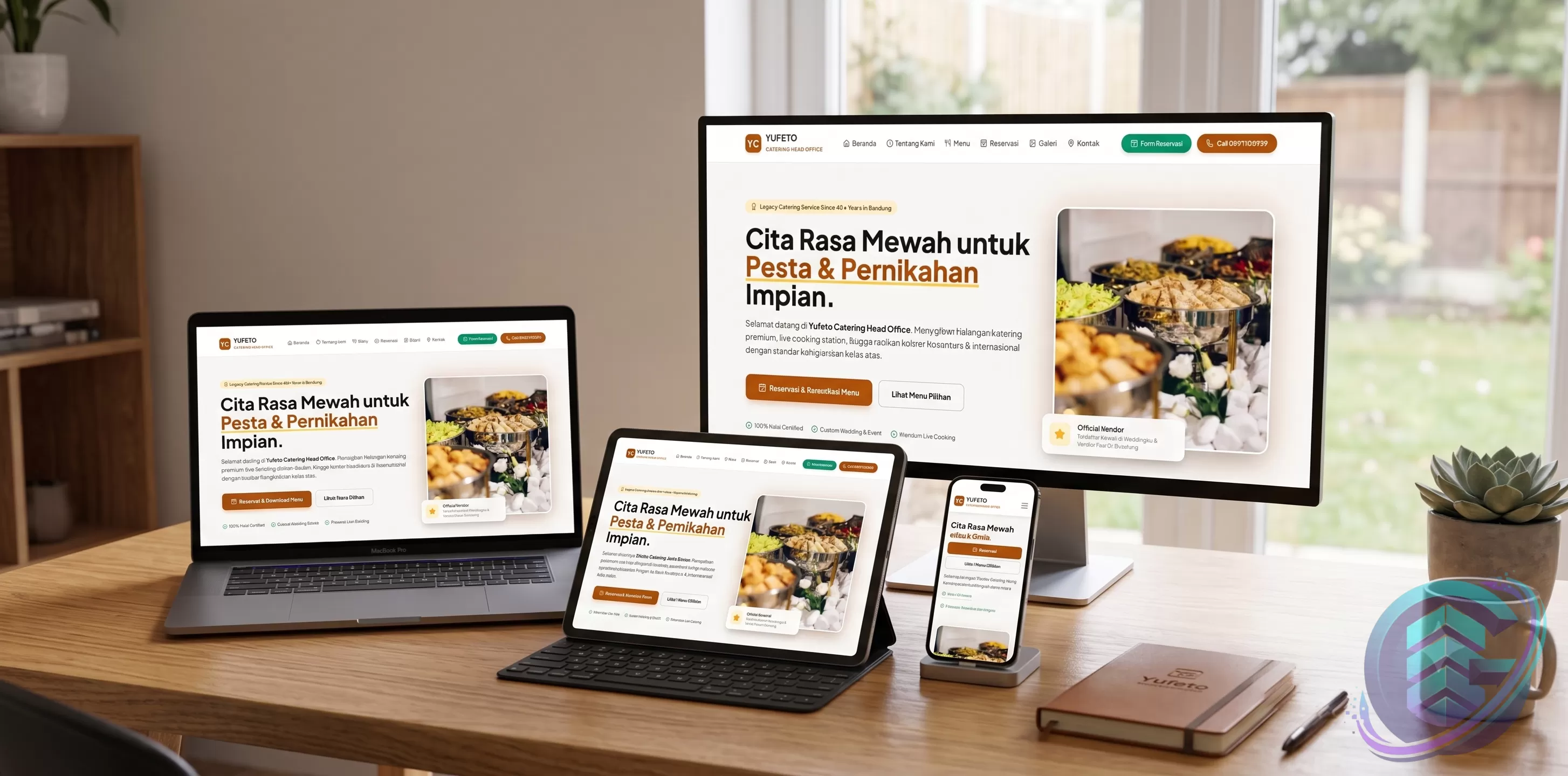 Yufeto Catering Head Office Bandung