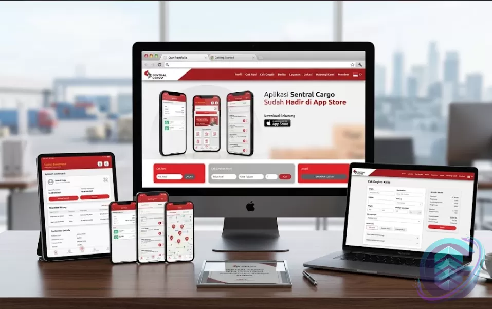 Sentral Cargo Website